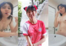 ดูหีไทย สาวนักเรียนมัธยมเปิดกล้องคอลเสียวกับแฟนก่อนอาบน้ำขาวเนียน