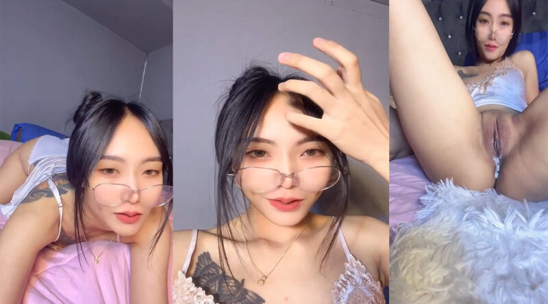 สาวทรงซ้อตั้งกล้องเย็ดแตกในกับแฟน ลงคลิปในกลุ่มลับหารายได้เสริม