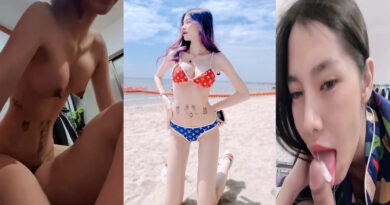 สาวสวยขอนแก่น ตั้งกล้องเย็ดกับแฟนหุ่นดีนมใหญ่โยกควยร่านมาก