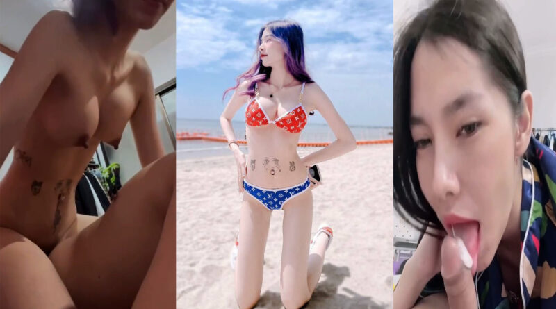 สาวสวยขอนแก่น ตั้งกล้องเย็ดกับแฟนหุ่นดีนมใหญ่โยกควยร่านมาก