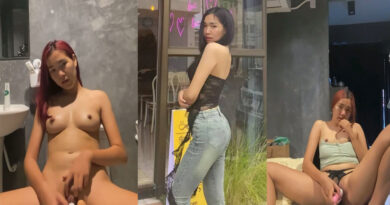 สาวไทยช่วยตัวเอง เปิดกล้องกับแฟนใช้ดิสโด้น้ำแตกไป2รอบ