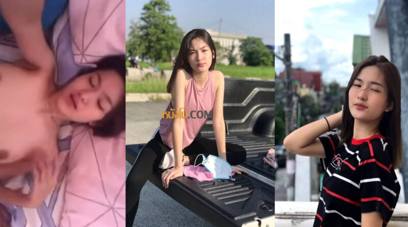 คลิปเย็ดวัยรุ่น ถ่ายคลิปเย็ดกันส่งเย้ยแฟนเก่าในไลน์สาวถ่ายเองกับมือ